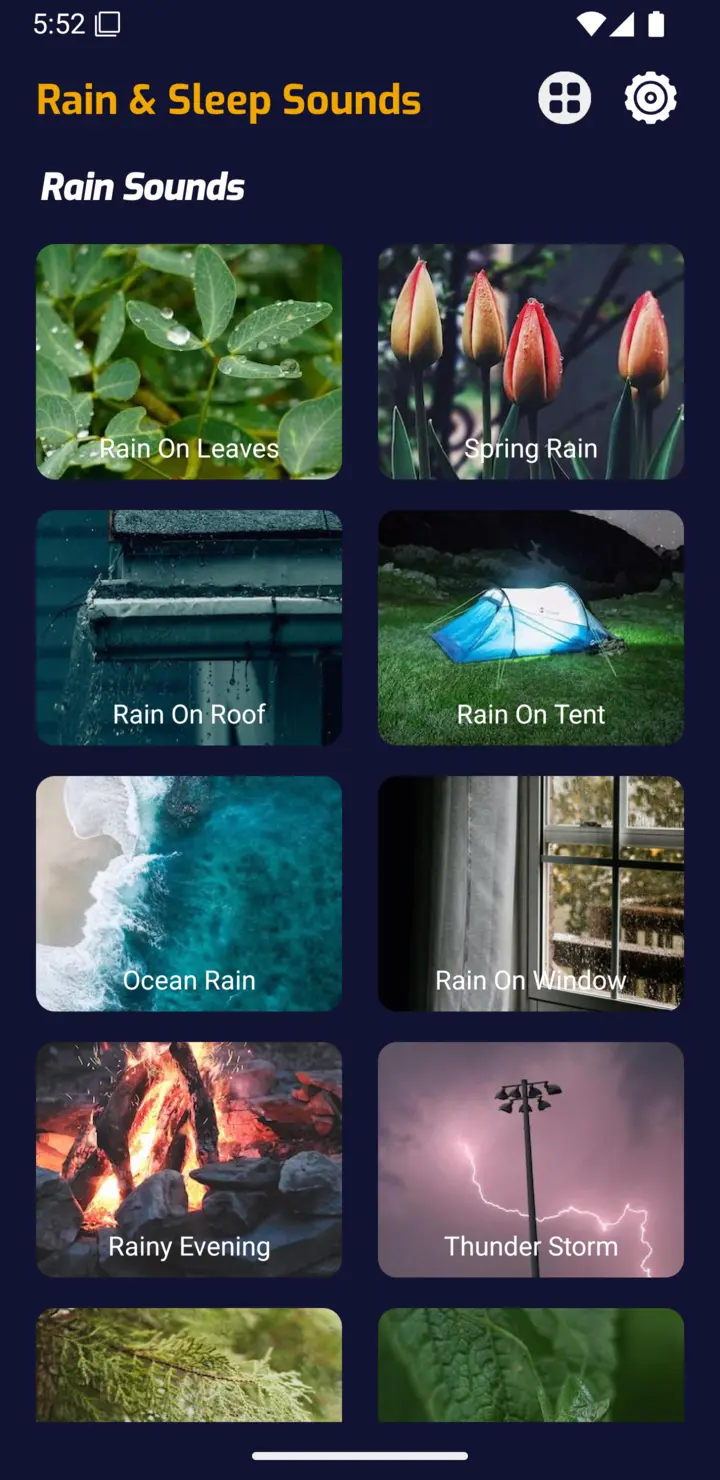 Find your perfect rain